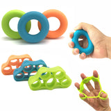 Silicone Hand Finger Grip Strengthener Trainer Kit