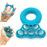 Silicone Hand Finger Grip Strengthener Trainer Kit