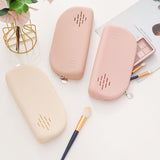 Silicone makeup brush holder