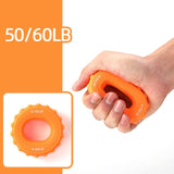 Custom Hand Exercise Ring Hand Grip Strengthener Finger Exerciser Silicone Grip Dual Strength Trainer for Senior  Arthritis