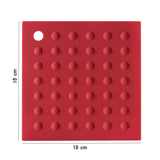 Factory  Eco-friendly Non-slip Kitchen Tool Heat Insulation Pad Anti-scalding Round Silicone Mats & Pads