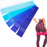 Custom Printed Resistance Bands TPE Loop Hip Booty Workout Exercise Band Fitness Resistance Band Set For Gym