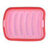 Factory Custom Silicone Sausage Maker Mold DIY Silicone Handmade Hamburger Hot Dog Mold Reusable Kitchen Accessories Gadget for Cake Baking Pie