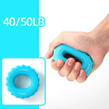 Custom Hand Exercise Ring Hand Grip Strengthener Finger Exerciser Silicone Grip Dual Strength Trainer for Senior  Arthritis