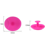 Factory Customized Wholesale Face Massage Cleaning Waterproof Round Silicone Facial Cleansing Brush