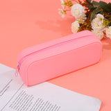 Factory Customized Silicone Pencil Case soft Pencil Pouch Durable Pencil Bag Simple Stationery Bag,School Office Aesthetic School Organizer