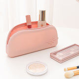 Silicone makeup brush holder