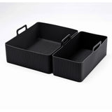 Factory Kitchen Accessories Silicone Reusable Kitchen Accessory Baking Pan Oven Trays Collapsible Silicon Air fryer Liners