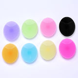 Factory Customized Wholesale Face Massage Cleaning Waterproof Round Silicone Facial Cleansing Brush