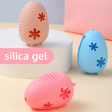 Factory Beauty Egg Easy Carry Makeup Sponge Travel Case Breathable Powder Puff Silicone Makeup Sponge Holder