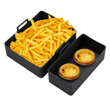 Factory Kitchen Accessories Silicone Reusable Kitchen Accessory Baking Pan Oven Trays Collapsible Silicon Air fryer Liners