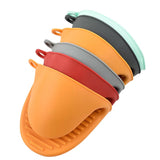 Factory Price Soft Silicone Heat Resistant Anti-Scald Gloves Pinch Grips Thick Oven Mitts Kitchen Cookin Tool Hand Clip