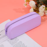 Factory Customized Silicone Pencil Case soft Pencil Pouch Durable Pencil Bag Simple Stationery Bag,School Office Aesthetic School Organizer