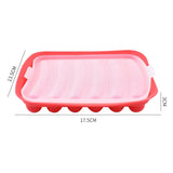 Factory Custom Silicone Sausage Maker Mold DIY Silicone Handmade Hamburger Hot Dog Mold Reusable Kitchen Accessories Gadget for Cake Baking Pie