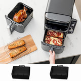 Factory Food Safe Silicone Pot Air Fryer Liners Reusable Heat Baking Sheet Pan Air Fryer Silicone Liners Silicone Basket Baking Pot