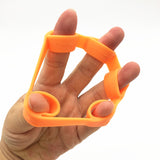 Silicone Hand Finger Grip Strengthener Trainer Kit