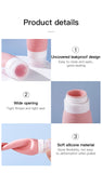 Factory 90ml Travel Silicone Squeeze Bottle Sub-bottling Container Lotion Refilling Bottle Set Silicone Traveling Bottle